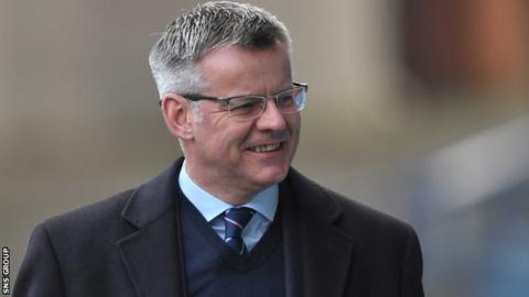 Rangers managing director Stewart Robertson is one of the club representatives on the SPFL