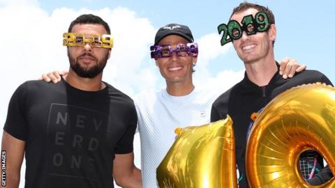 Rafael Nadal and Andy Murray