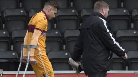 Former Motherwell striker Jacob Blyth