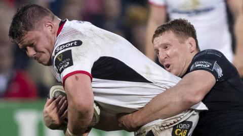 Ross Kane has made 13 appearances for Ulster this season
