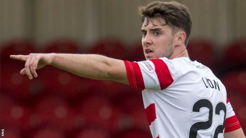 Hamilton Academical midfielder Darren Lyon