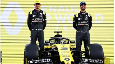 Daniel Ricciardo Esteban Ocon