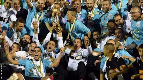 Entente Setif won the Champions League in 2014