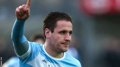 Alan O'Sullivan is Warrenpoint's top scorer with nine goals