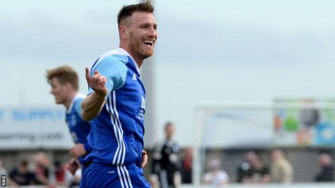 Peterhead's Rory McAllister