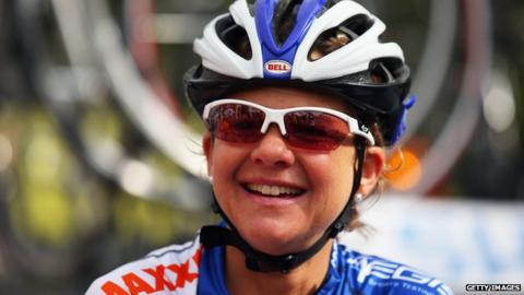 Sharon Laws turned a professional cyclist at the age of 33