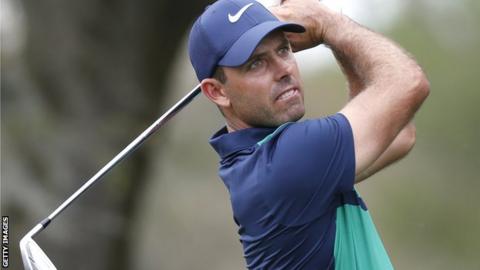Charl Schwartzel in final-round action at the Valspar Championship