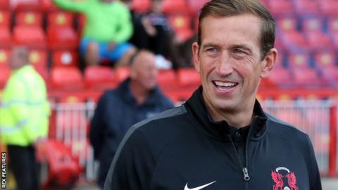 Leyton Orient manager Justin Edinburgh in hospital after falling ill