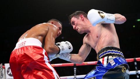 Anthony Crolla and Ismael Barroso