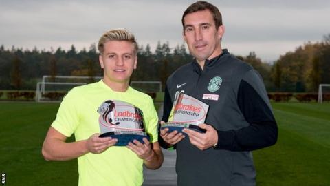 Jason Cummings and Alan Stubbs
