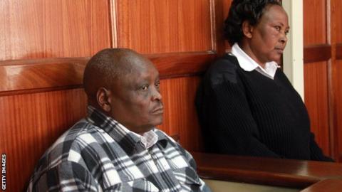 Major Michael Rotich at Nairobi Court in August 2016