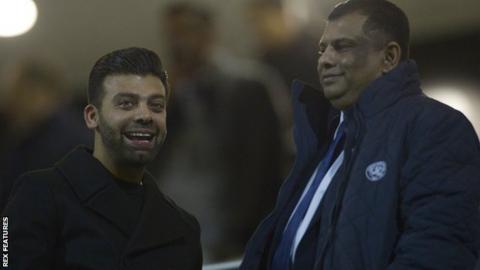 Amit Bhatia and Tony Fernandes