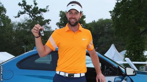 Scott Jamieson with his prize car