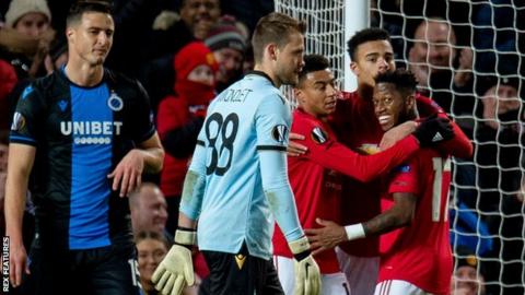 Coronavirus Man Utd Match At Lask Behind Closed Doors Bbc Sport