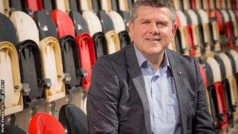 Mike Davies as worked with multi-national company B&Q for more than 30 years before joining the Dragons