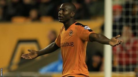 Wolves striker Benik Afobe has netted eight times in all competitions this season