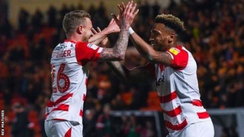 Two-goal James Coppinger took just 12 minutes to double his tally for the season