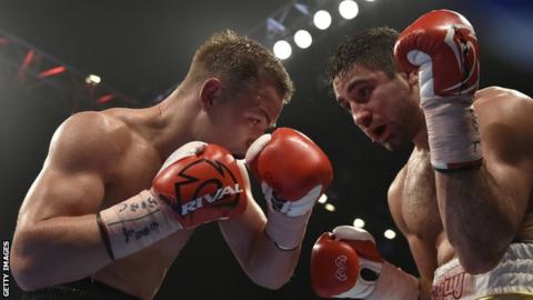 Fedor Chudinov (left) and Frank Buglioni