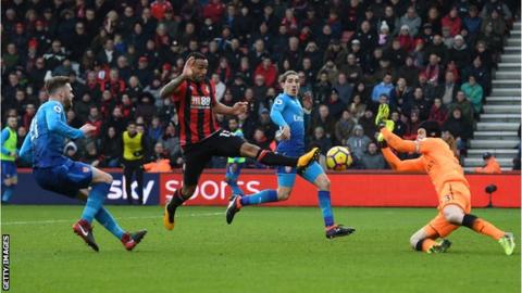 Bournemouth 2-1 Arsenal - BBC Sport