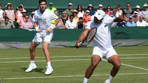 British pair Jay Clarke and Cameron Norrie
