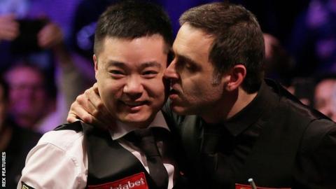 Ding Junhui Ronnie O'Sullivan