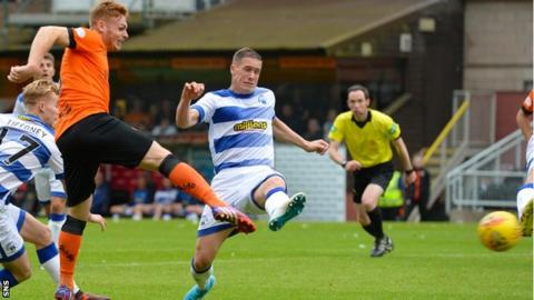 Fraser Fyvie scores for Dundee United