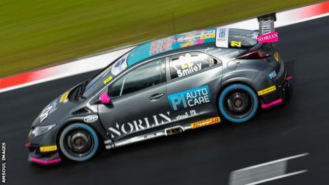 Chris Smiley at Donington Park