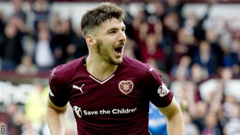 Hearts defender Callum Paterson