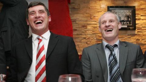 Declan Devine managed Derry to their 2012 FAI Cup triumph when Paul Hegarty was his assistant
