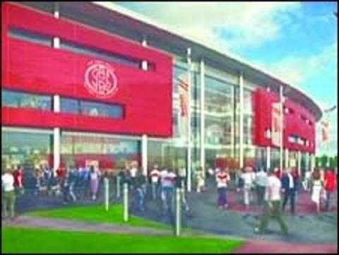 Image of proposed new Saints stadium
