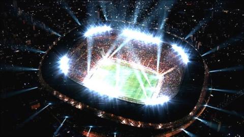 Football stadium