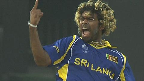 Sri Lanka's Lasith Malinga