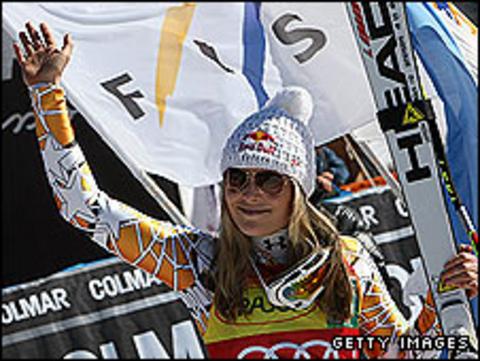 Vonn has won eight races this season, 41 World Cups overall