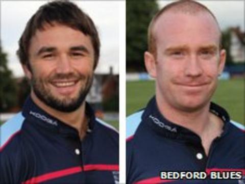 Sacha Harding and Brendan Burke