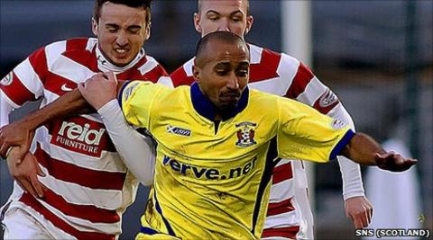 Kilmarnock midfielder Mehdi Taouil