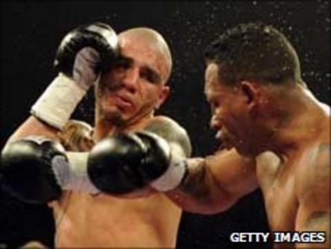 Miguel Cotto stopped Nicaraguan challenger Ricardo Mayorga
