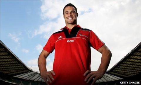Dan carter at Twickenham