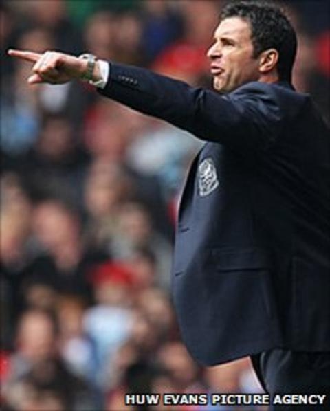 Wales manager Gary Speed