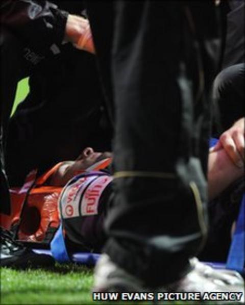 Ben Lewis had just come back from 16 months out before this neck injury