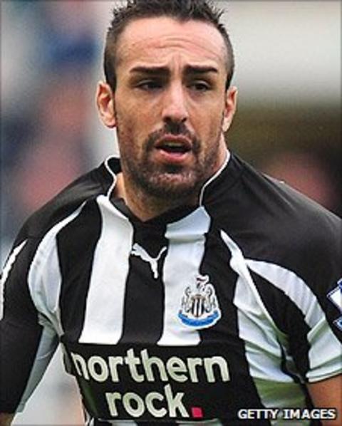 Newcastle full-back Jose Enrique