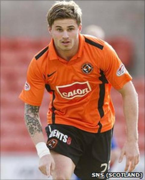 Dundee United striker David Goodwillie