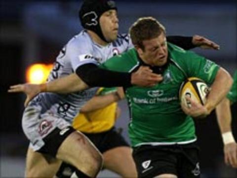 Magners League action