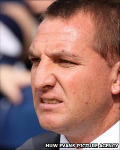Swansea City manager Brendan Rodgers