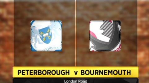 Peterborough 3-3 Bournemouth