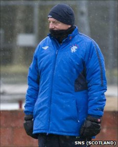 Rangers manager Walter Smith