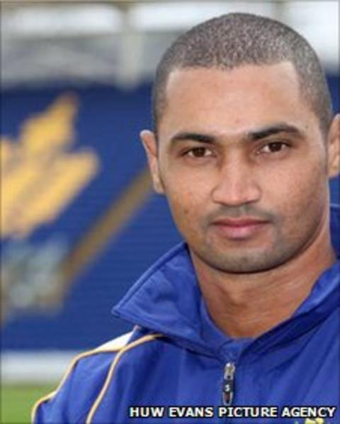 Glamorgan captain Aliro Petersen