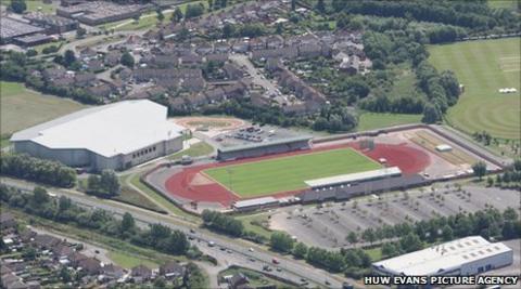 The site in Newport already has a velodrome, cricket and indoor tennis centres