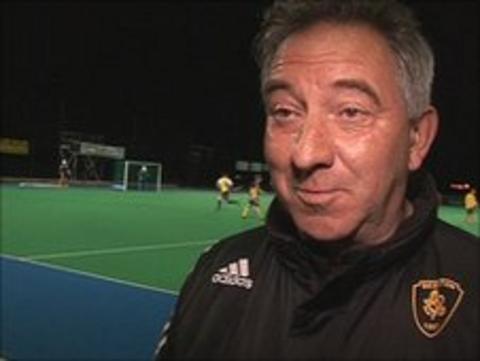 Beeston Hockey manager Graham Griffiths