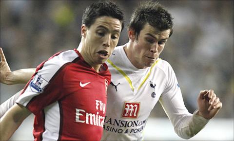 Samir Nasri and Gareth Bale