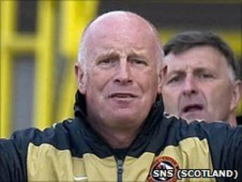 Dundee United manager Peter Houston